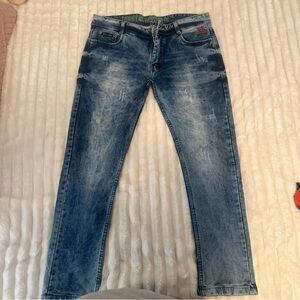 Tommy Hilfiger Blue Slim Jeans with‎ Vintage Appeal